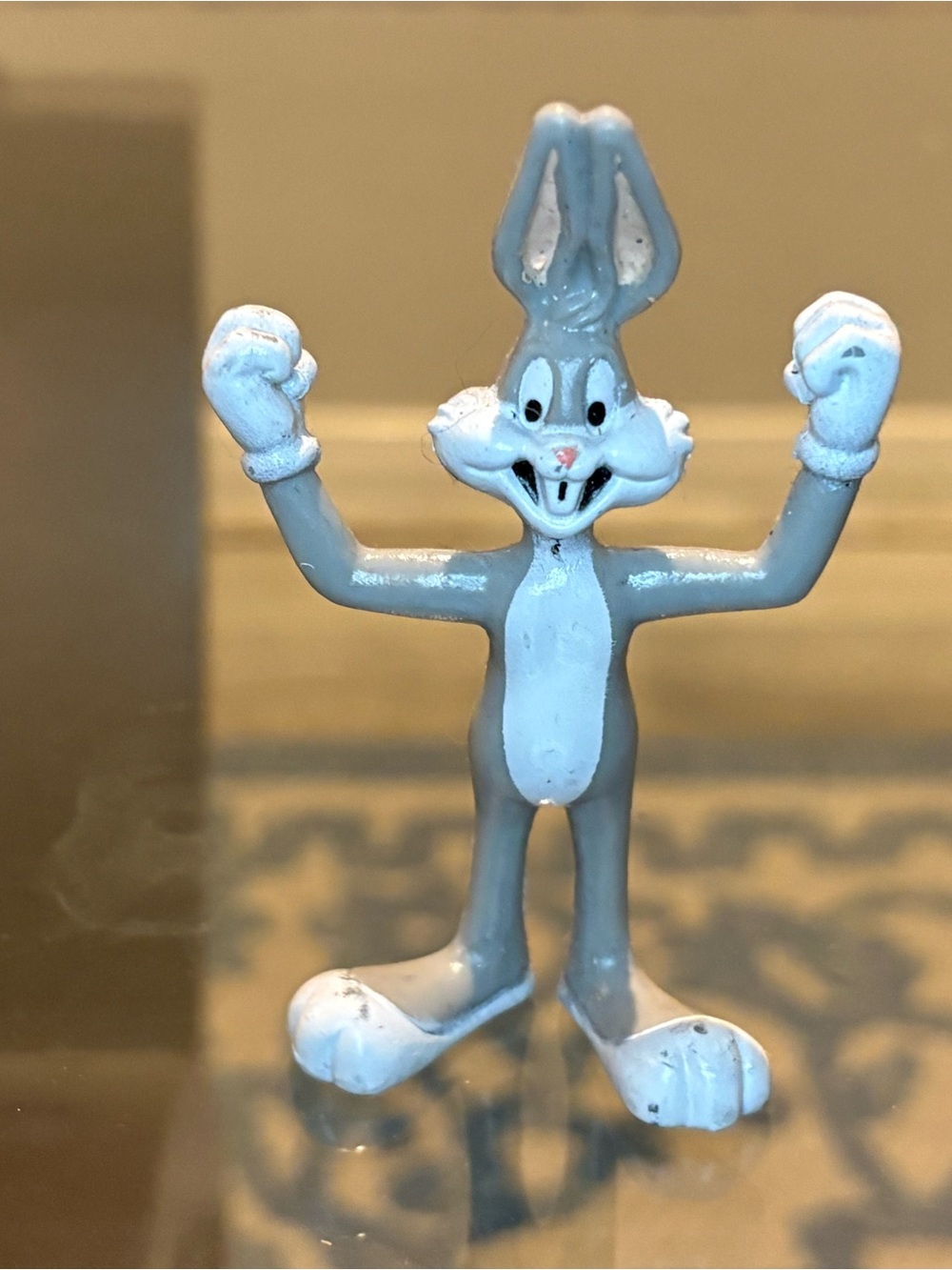 Bugs Bunny Blue Figurine Kids Toy - Classic Cartoon Character
